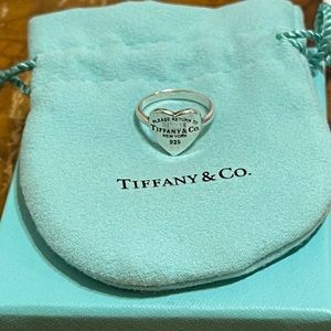 Tiffany & Co RTT Heart Tag Ring